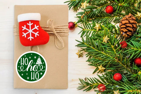 Ho ho ho Sticker Design Sublimation Regulrcrative 