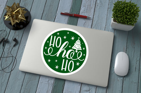Ho ho ho Sticker Design Sublimation Regulrcrative 