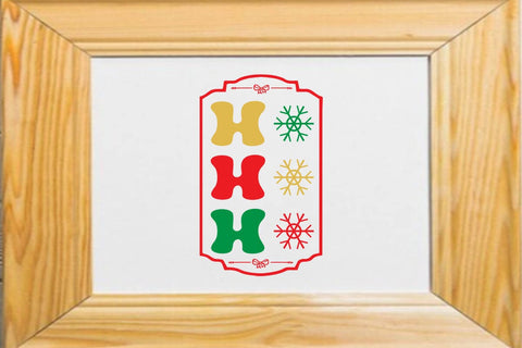 Ho Ho Ho SVG Angelina750 