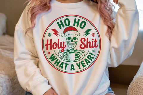 Ho Ho Holy Shit What A Year SVG Angelina750 