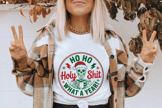 Ho Ho Holy Shit What A Year SVG Angelina750 