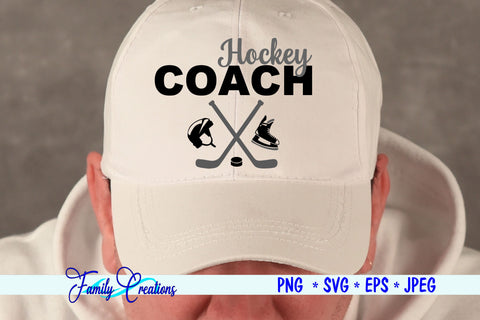 Hockey Coach SVG Family Creations 