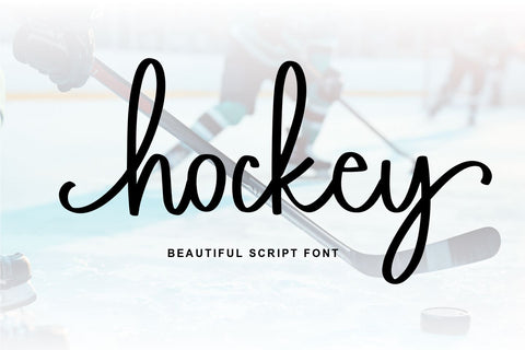 Hockey Font Abo Daniel Studio 
