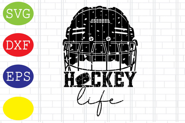 Hockey Life Helmet Svg, Ice Hockey Svg, Hockey SticksSvg, Winter Sport Svg, Jpg, Eps, Dxf Files SVG DigitalSvgFiles 