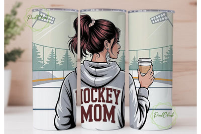 Hockey Mom 20oz Tumbler Design Sublimation PixelChick 