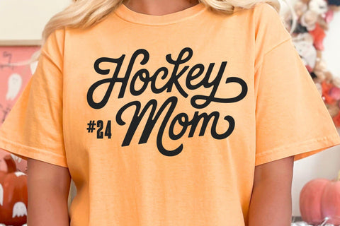 Hockey Mom Shirt SVG Template, Cricut, Silhouette SVG DesignDestine 