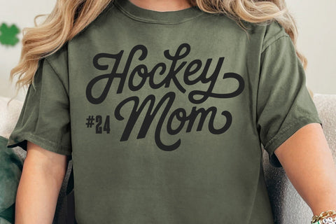 Hockey Mom Shirt SVG Template, Cricut, Silhouette SVG DesignDestine 