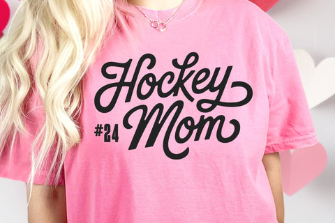 Hockey Mom Shirt SVG Template, Cricut, Silhouette SVG DesignDestine 