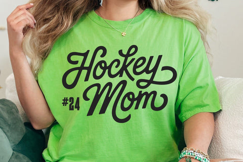 Hockey Mom Shirt SVG Template, Cricut, Silhouette SVG DesignDestine 