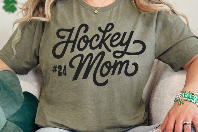 Hockey Mom Shirt SVG Template, Cricut, Silhouette SVG DesignDestine 