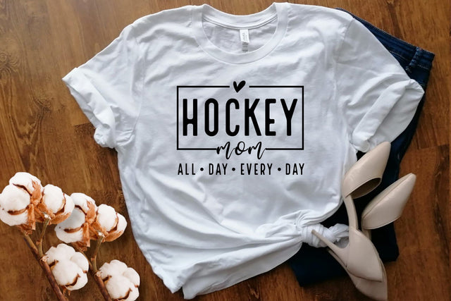 Hockey Mom Svg Png Files, Hockey Svg, Game Day Vibes Svg, Mom Life Svg, Hockey Mom Shirt, Hockey Shirt Svg, Sports Svg, Sports Shirts SVG DesignDestine 