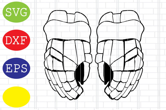 Hockey Player Gloves Svg, Ice Hockey Svg, Hockey SticksSvg, Winter Sport Svg, Jpg, Eps, Dxf Files SVG DigitalSvgFiles 