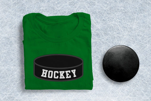 Hockey Puck Applique Embroidery Embroidery/Applique DESIGNS Designed by Geeks 