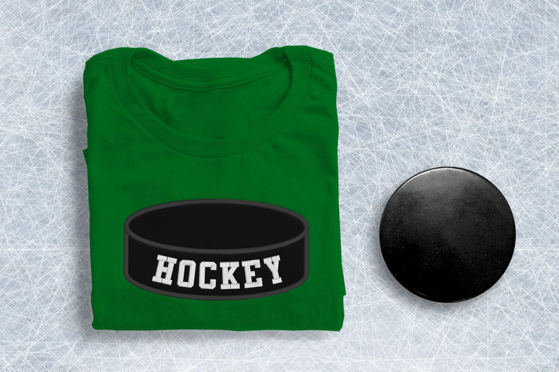 Hockey Puck Applique Embroidery Embroidery/Applique DESIGNS Designed by Geeks 
