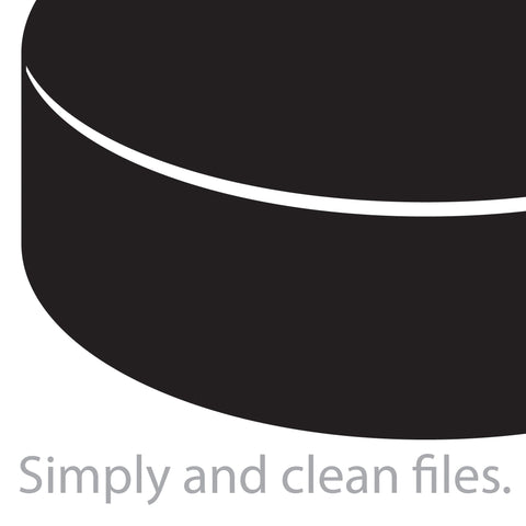 Hockey Puck SVG TribaliumArtSF 