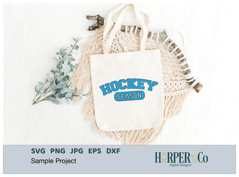 Hockey Season Laser SVG EPS Cut File SVG HarperNCo 