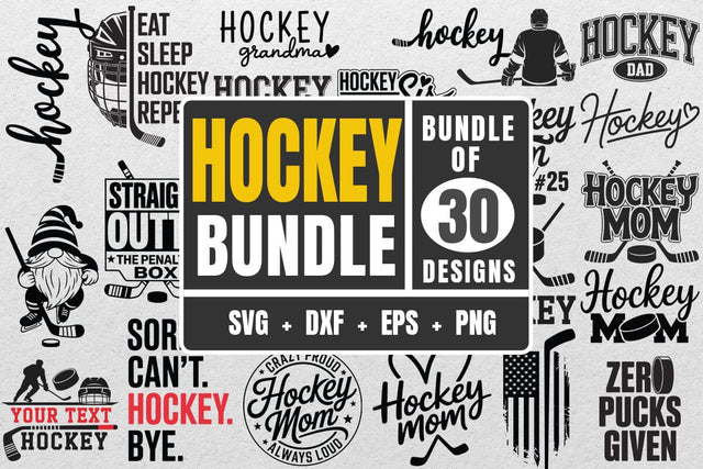 Hockey Svg Bundle, Hockey Svg Png, Svg for Shirts, Svg Team Name SVG DesignDestine 