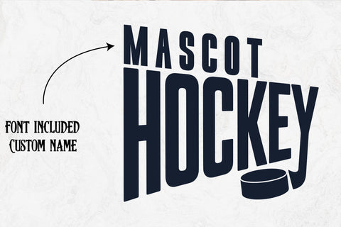 Hockey Team SVG Template, Cricut, Silhouette, Hockey Dad SVG DesignDestine 