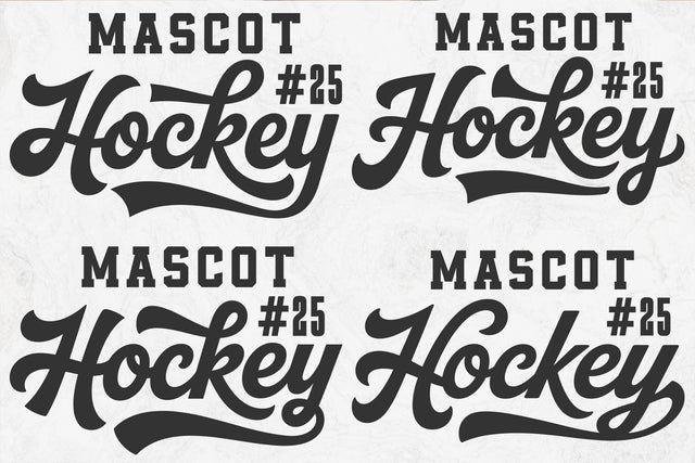Hockey Team SVG Template, Mascot File, Hockey Mom Svg, Hockey Dad Svg SVG DesignDestine 