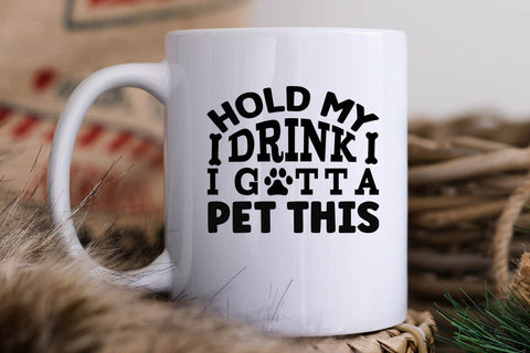 Hold my drink i gotta pet this-01 SVG Angelina750 