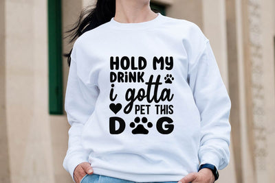 Hold my drink i gotta pet this-01 SVG Angelina750 