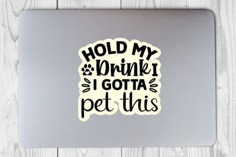 Hold my drink i gotta pet this-01 SVG Angelina750 