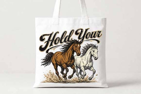 Hold Your Horses PNG | Running Horse Western Digital Download SVG BillahCrafts 