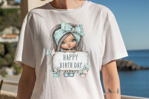 Holding happy birthday PNG Sublimation SVGArt 