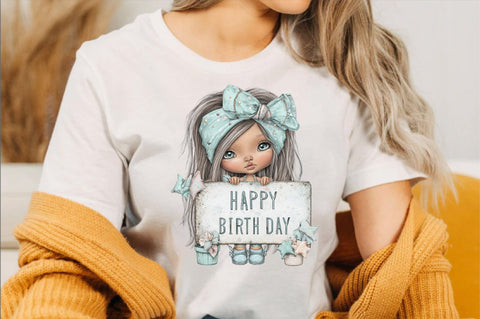 Holding happy birthday PNG Sublimation SVGArt 