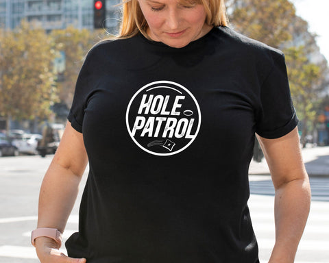 Hole Patrol Retro Cornhole Team Duo Vintage Graphic Editable T-Shirt Design in Ai Svg Files, Cornhole svg files for cricut, Hole Patrol Svg SVG DesignDestine 