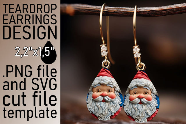 Holiday 3D Santa Claus Wrap | 20oz Tumbler Design Sublimation afrosvg 