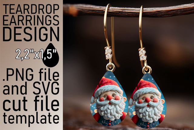 Holiday 3D Santa Wrap | 20oz Tumbler Christmas Design Sublimation afrosvg 