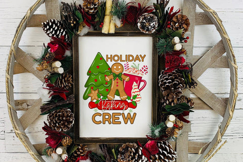 Holiday Baking Crew - Christmas Sublimation Sublimation CraftLabSVG 