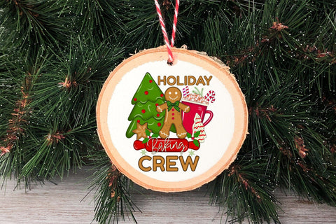 Holiday Baking Crew - Christmas Sublimation Sublimation CraftLabSVG 