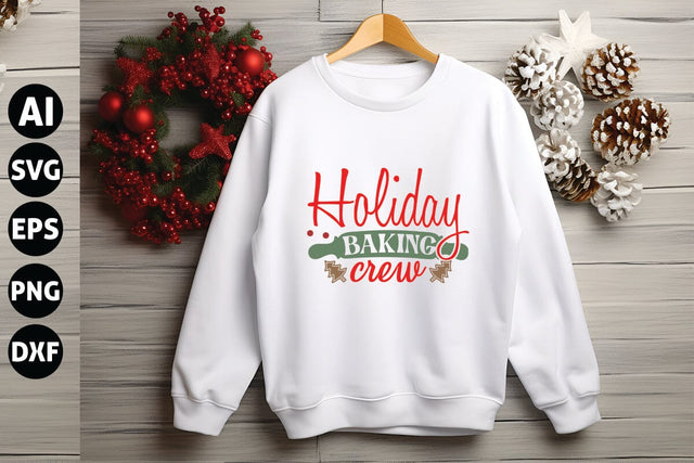 Holiday Baking Crew Svg, Funny Christmas Svg SVG shah alam 