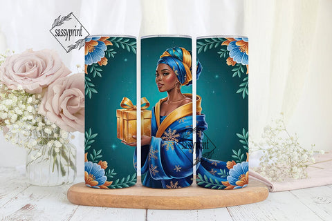 Holiday Beauty 20oz Tumbler Wrap Sublimation sassyprint 