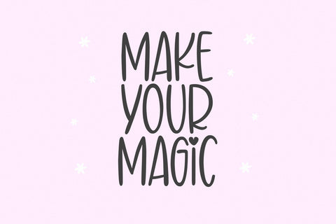 Holiday Charm - Cute Quirky Font Font KA Designs 