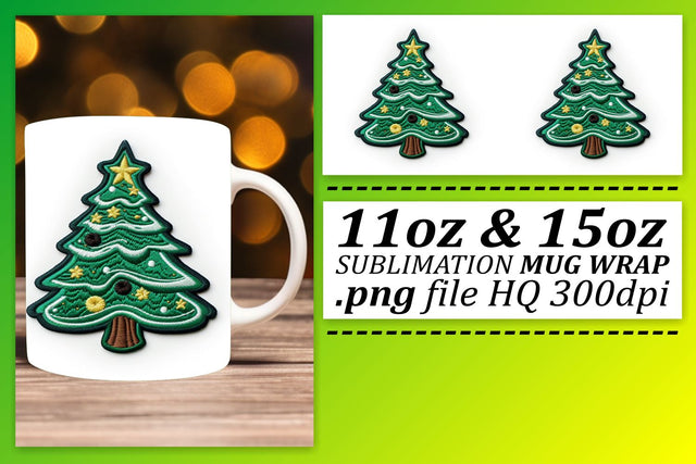 Holiday Cheer in 3D Mug Wrap Sublimation Sublimation afrosvg 