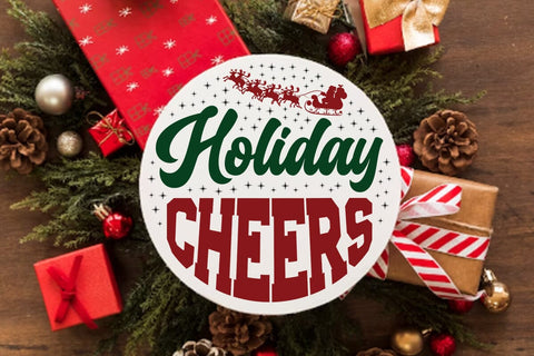 Holiday cheers SVG Angelina750 