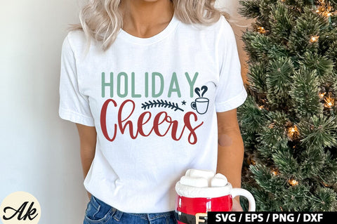 Holiday Cheers SVG Design SVG akazaddesign 