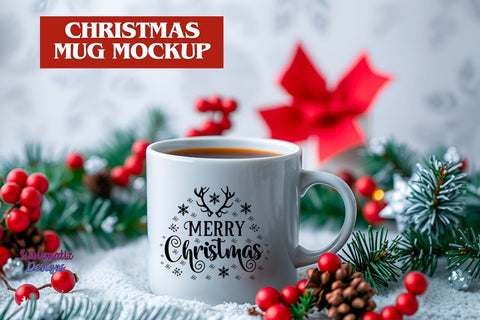 Holiday Coffee Mug Mockup Mock Up Photo Sublimatiz Designs 