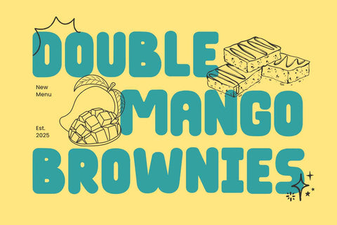 Holiday Crumbs Font Mozarella 