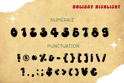 Holiday - Font Duo Font AnningArts Design 
