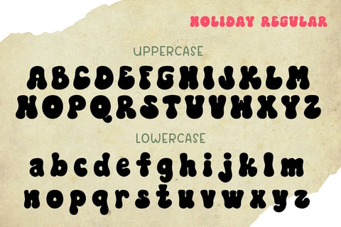 Holiday - Font Duo Font AnningArts Design 