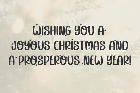 Holiday Heritage Font Masyafi Studio 