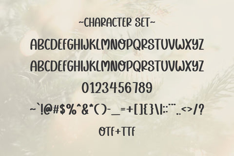 Holiday Heritage Font Masyafi Studio 