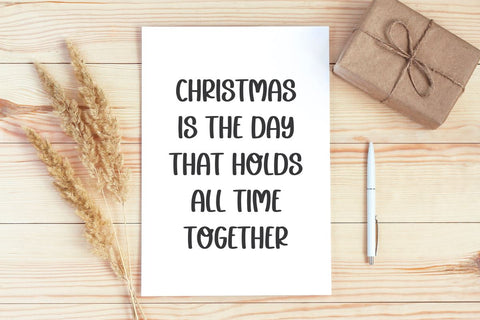 Holiday Heritage Font Masyafi Studio 