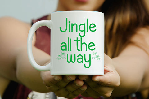 Holiday Jingle Font AEN Creative Store 