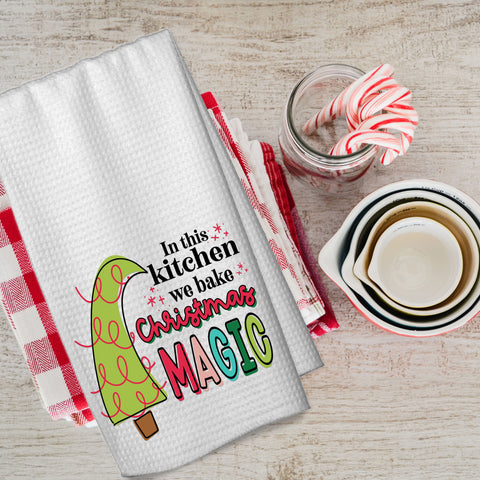 Holiday Kitchen Towel Mini Bundle SVG So Fontsy Design Shop 