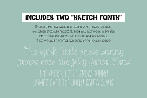 Holiday Magic Font Bundle Font Blush Font Co. 